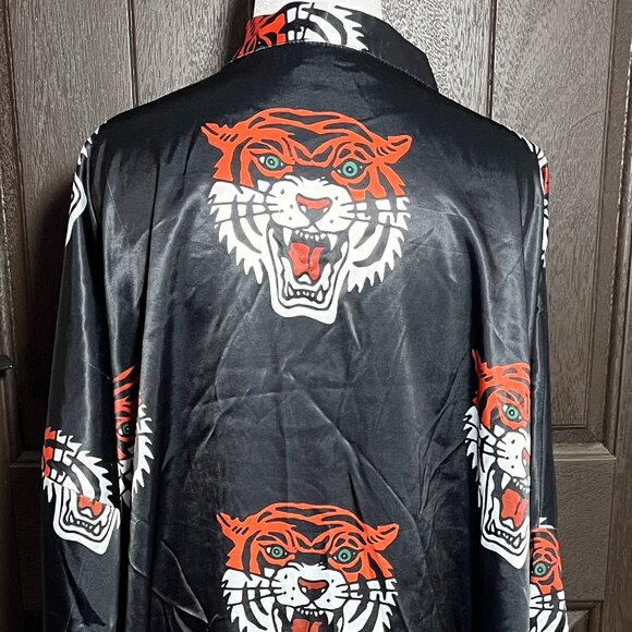 Dressed in LALA Tigress Satin Playsuit TOP ONLY - Picture 9 of 9